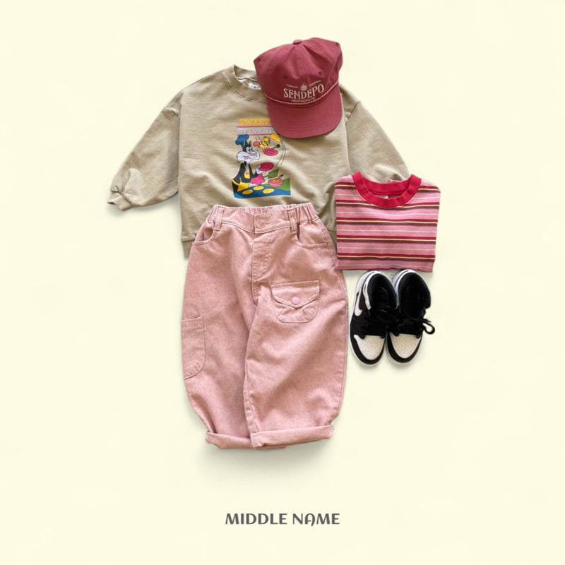 Middle Name - Korean Children Fashion - #magicofchildhood - Pocket Pigment Pants - 8