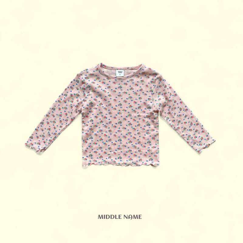 Middle Name - Korean Children Fashion - #magicofchildhood - Eyelet Basic Tee - 3