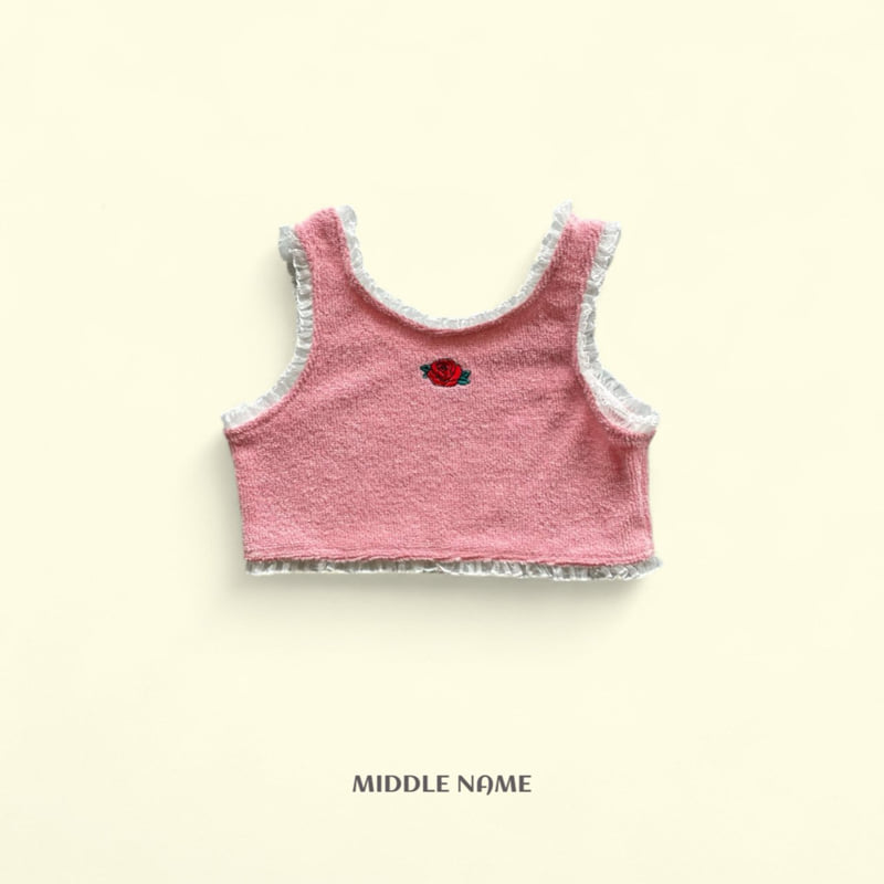 Middle Name - Korean Children Fashion - #minifashionista - Lace Bustier - 3