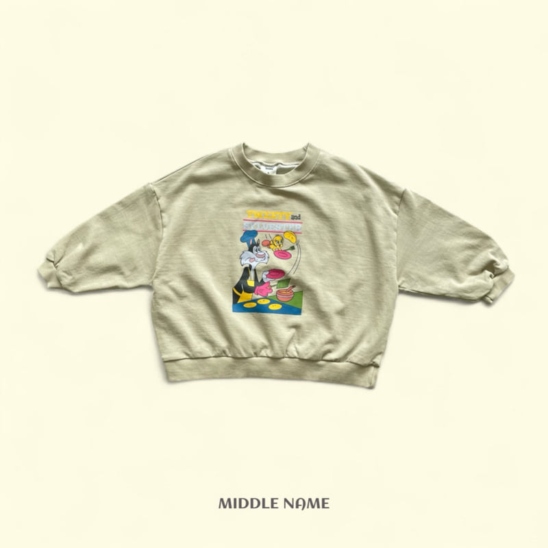 Middle Name - Korean Children Fashion - #minifashionista - Pig Tweet Sweatshirt - 2