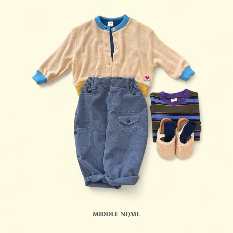 Middle Name - Korean Children Fashion - #prettylittlegirls - Unit Color Cardigan - 12