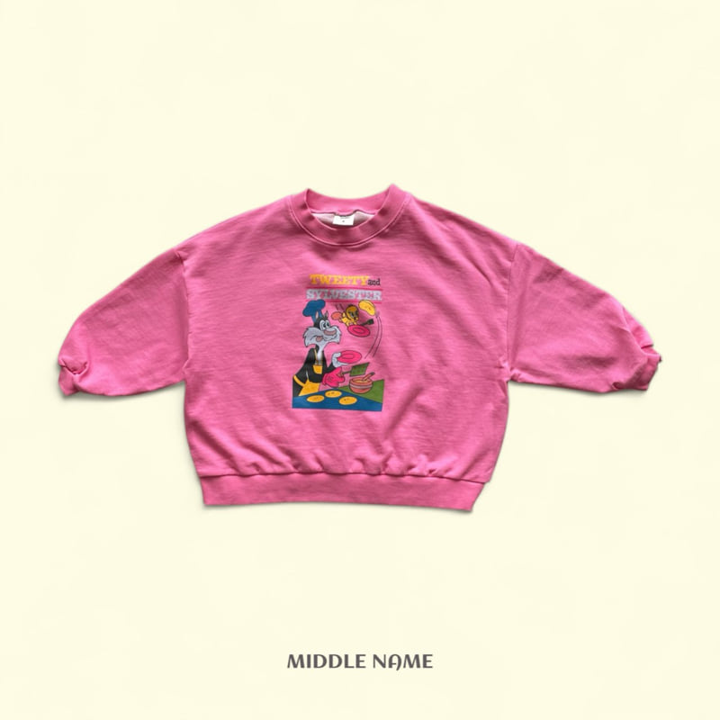 Middle Name - Korean Children Fashion - #prettylittlegirls - Pig Tweet Sweatshirt - 3