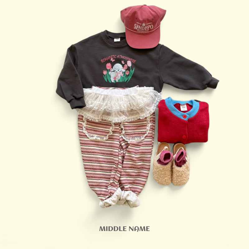 Middle Name - Korean Children Fashion - #stylishchildhood - Lace 2-Layer Skirt - 2