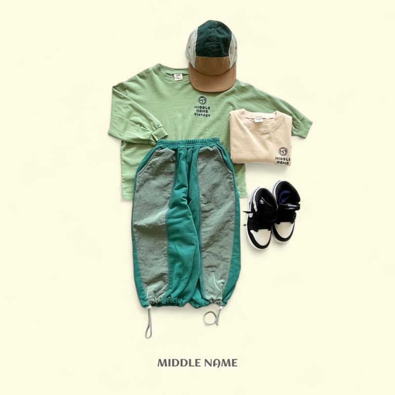 Middle Name - Korean Children Fashion - #toddlerclothing - Middle Vintage Long Tee - 10