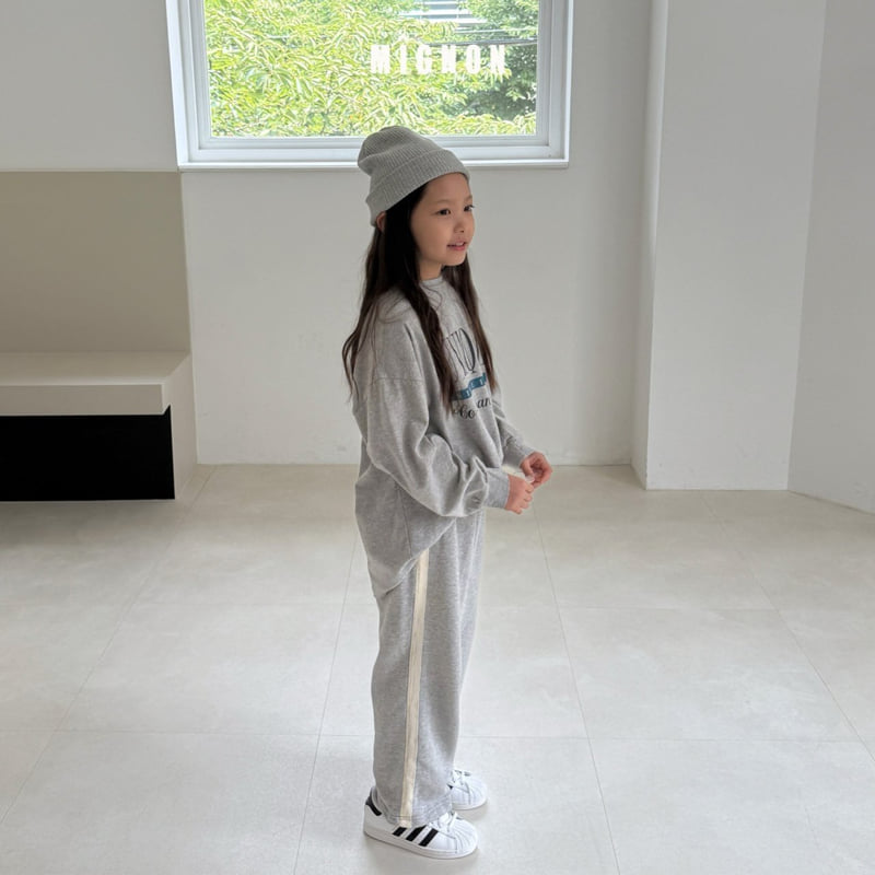 Mignon - Korean Children Fashion - #Kfashion4kids - Line Jogger Pants - 3