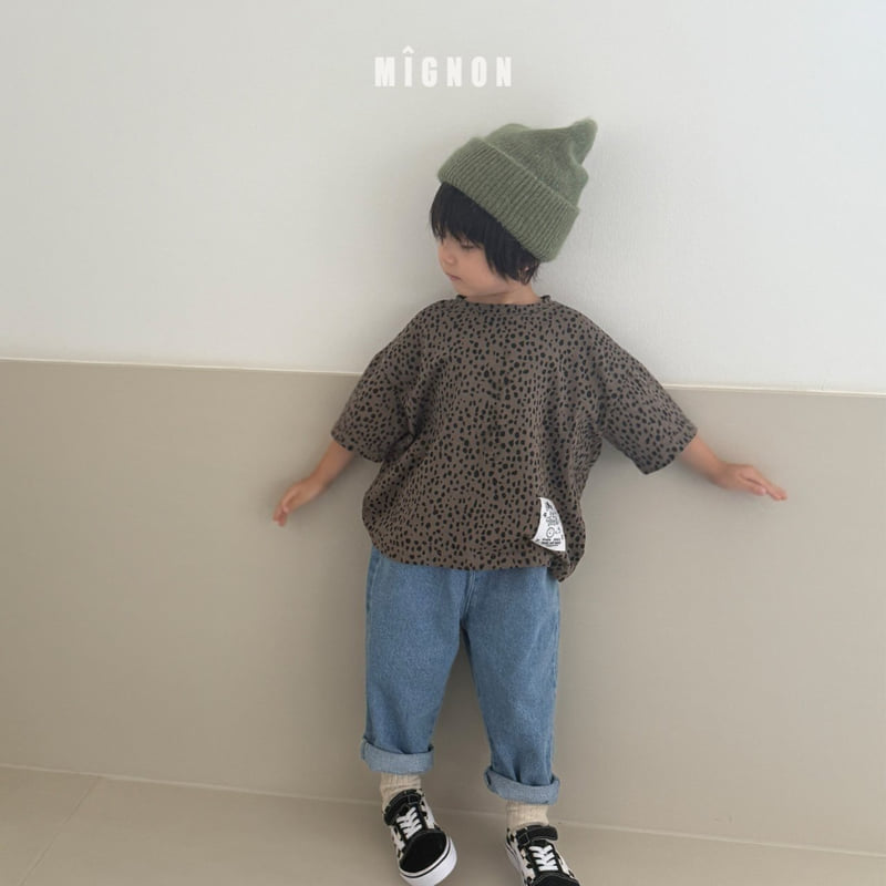 Mignon - Korean Children Fashion - #prettylittlegirls - Mini Leopard Tee - 4