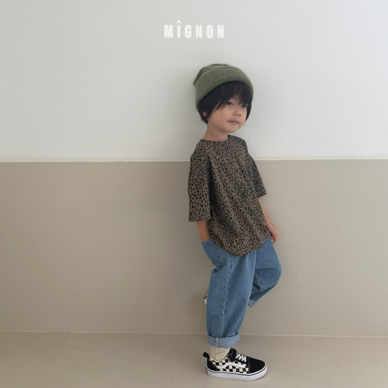 Mignon - Korean Children Fashion - #childofig - Mini Leopard Tee - 5