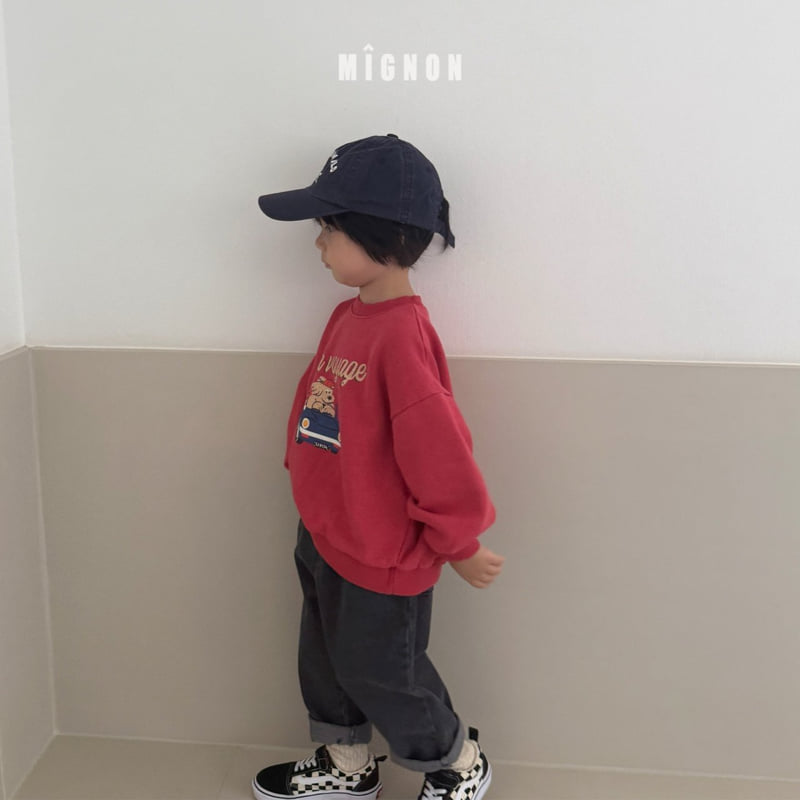 Mignon - Korean Children Fashion - #childofig - Travel Sweatshirt - 3