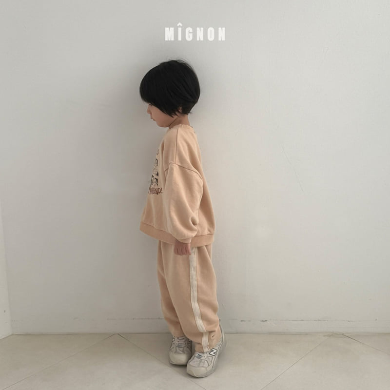Mignon - Korean Children Fashion - #childofig - Line Jogger Pants - 11