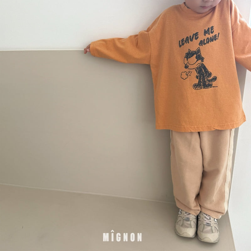 Mignon - Korean Children Fashion - #childrensboutique - Sketch Pigment Tee