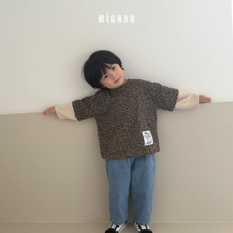 Mignon - Korean Children Fashion - #designkidswear - Mini Leopard Tee - 7