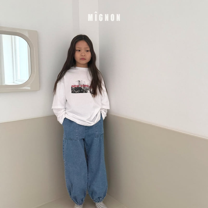 Mignon - Korean Children Fashion - #designkidswear - Bermuda Denim Pants - 6