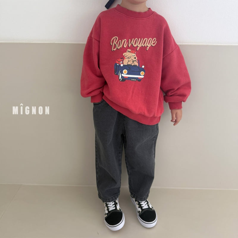Mignon - Korean Children Fashion - #designkidswear - Travel Sweatshirt - 5