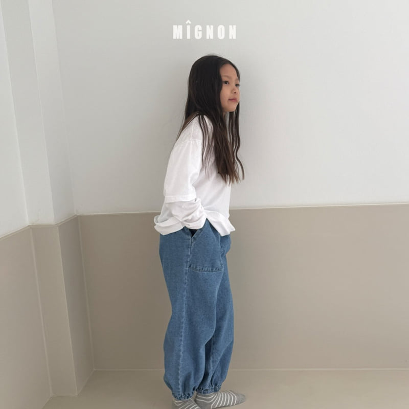 Mignon - Korean Children Fashion - #discoveringself - Bermuda Denim Pants - 7