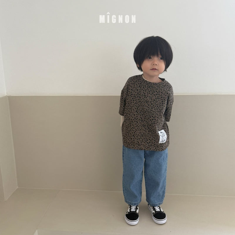 Mignon - Korean Children Fashion - #fashionkids - Mini Leopard Tee - 9