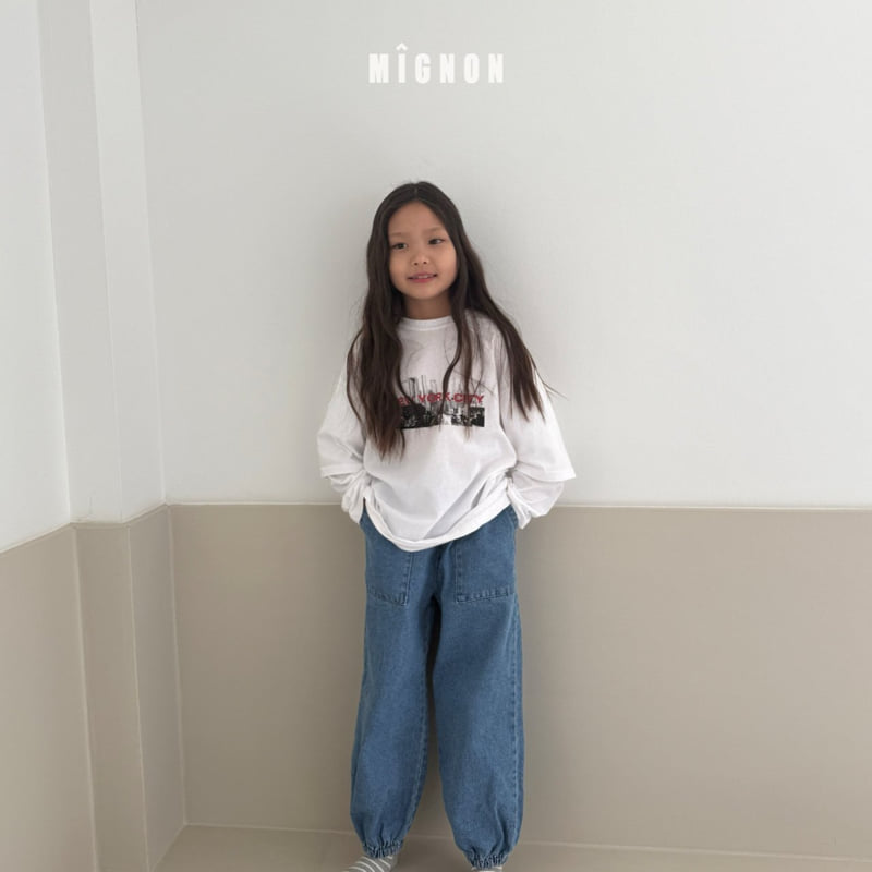 Mignon - Korean Children Fashion - #fashionkids - Bermuda Denim Pants - 8