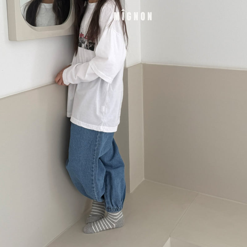 Mignon - Korean Children Fashion - #kidsshorts - New York Layered Tee - 3