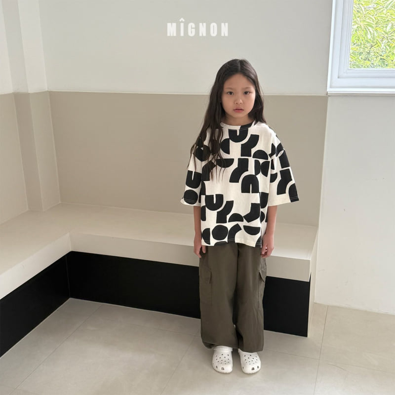 Mignon - Korean Children Fashion - #kidsshorts - Monet Tee