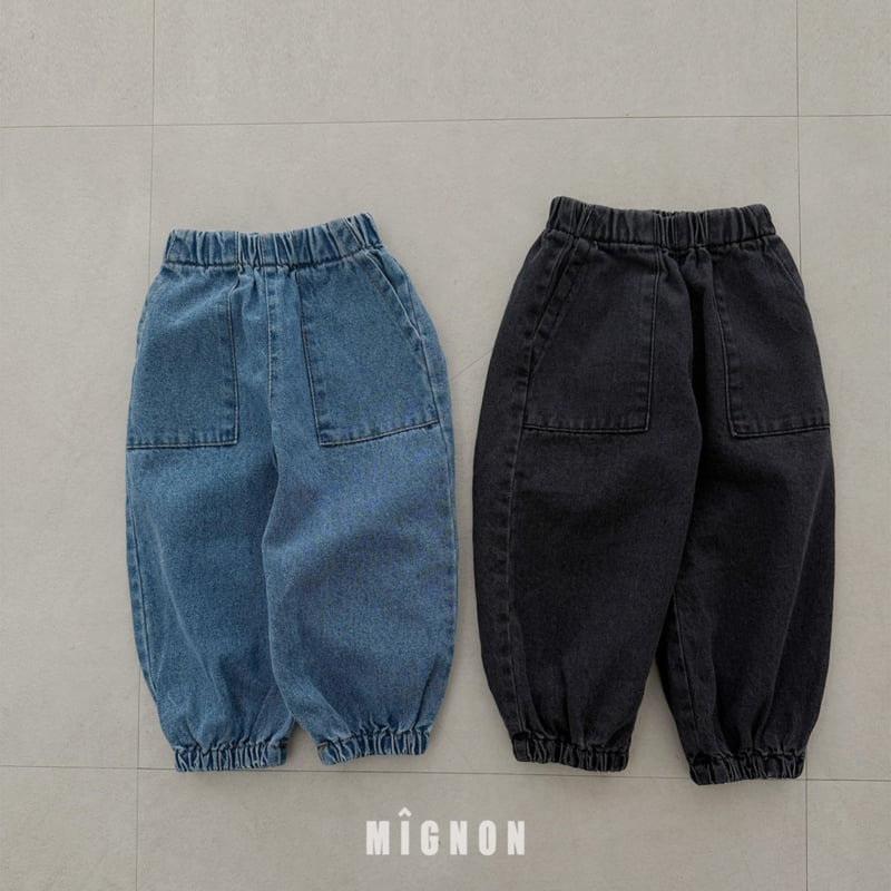 Mignon - Korean Children Fashion - #kidsstore - Bermuda Denim Pants - 10