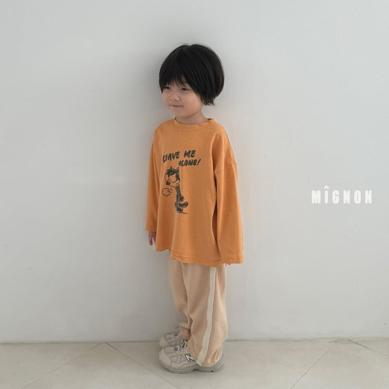 Mignon - Korean Children Fashion - #littlefashionista - Sketch Pigment Tee - 9