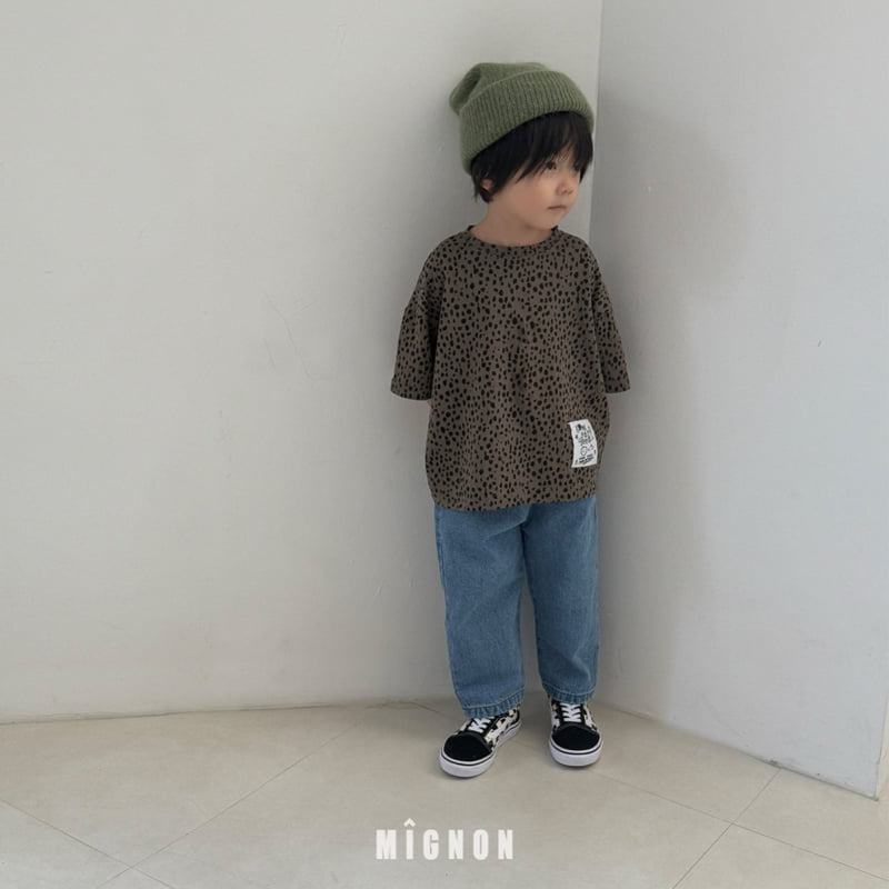 Mignon - Korean Children Fashion - #magicofchildhood - Mini Leopard Tee