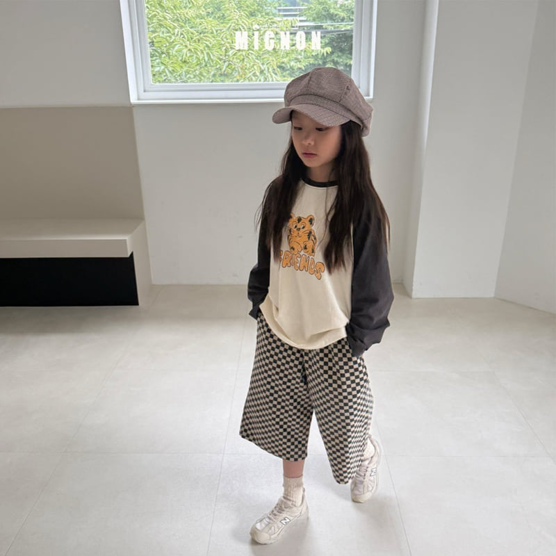 Mignon - Korean Children Fashion - #magicofchildhood - Tiger Raglan Tee - 9