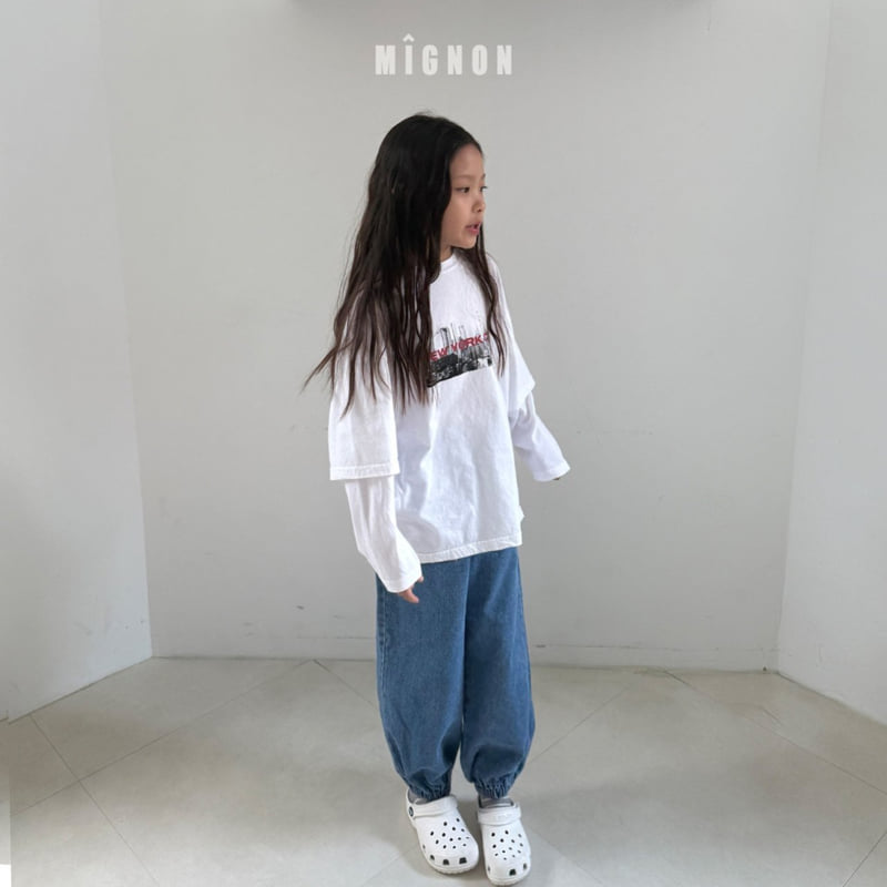 Mignon - Korean Children Fashion - #magicofchildhood - New York Layered Tee - 8