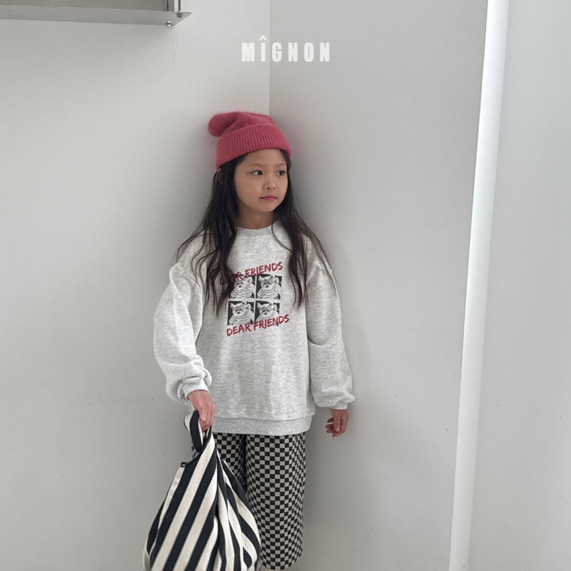 Mignon - Korean Children Fashion - #magicofchildhood - Bear Sweatshirt - 7