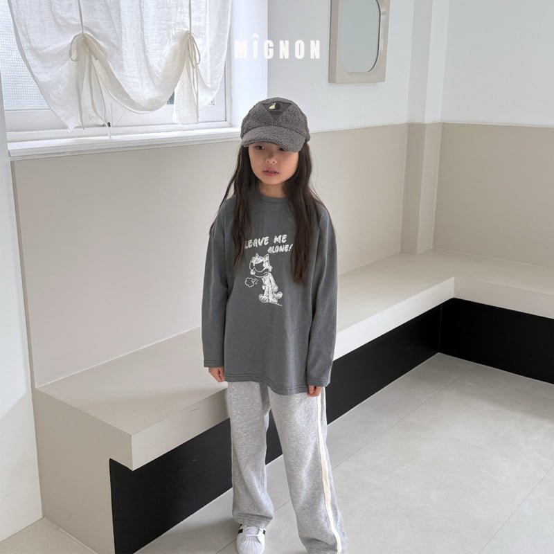 Mignon - Korean Children Fashion - #minifashionista - Sketch Pigment Tee - 11