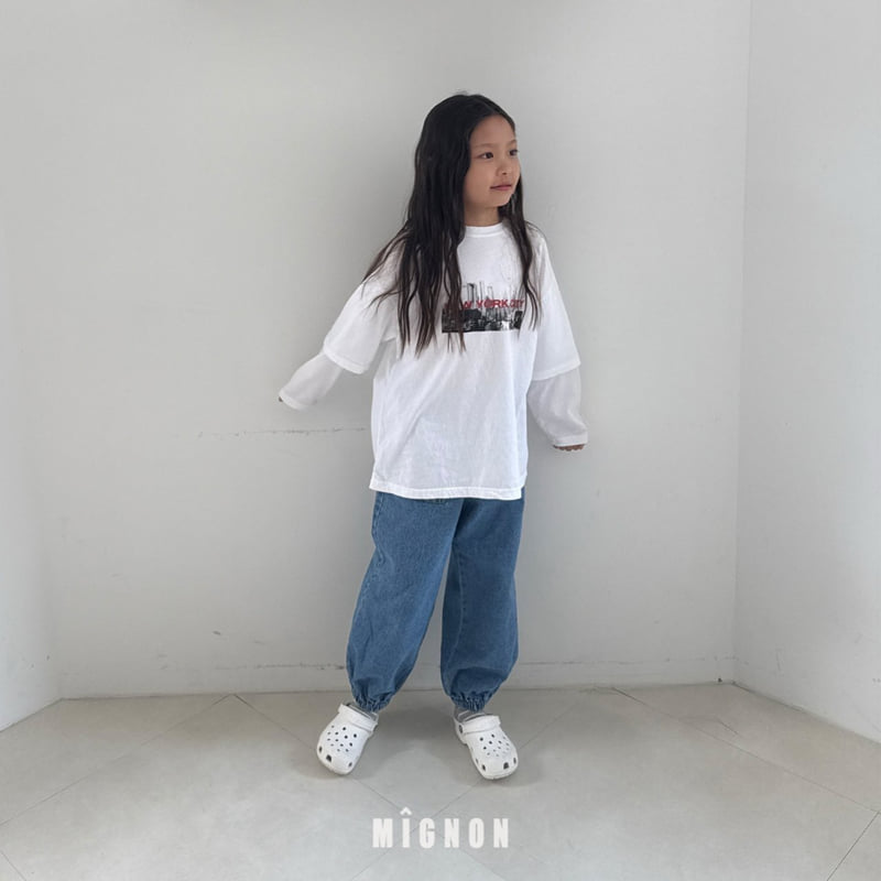 Mignon - Korean Children Fashion - #minifashionista - New York Layered Tee - 9