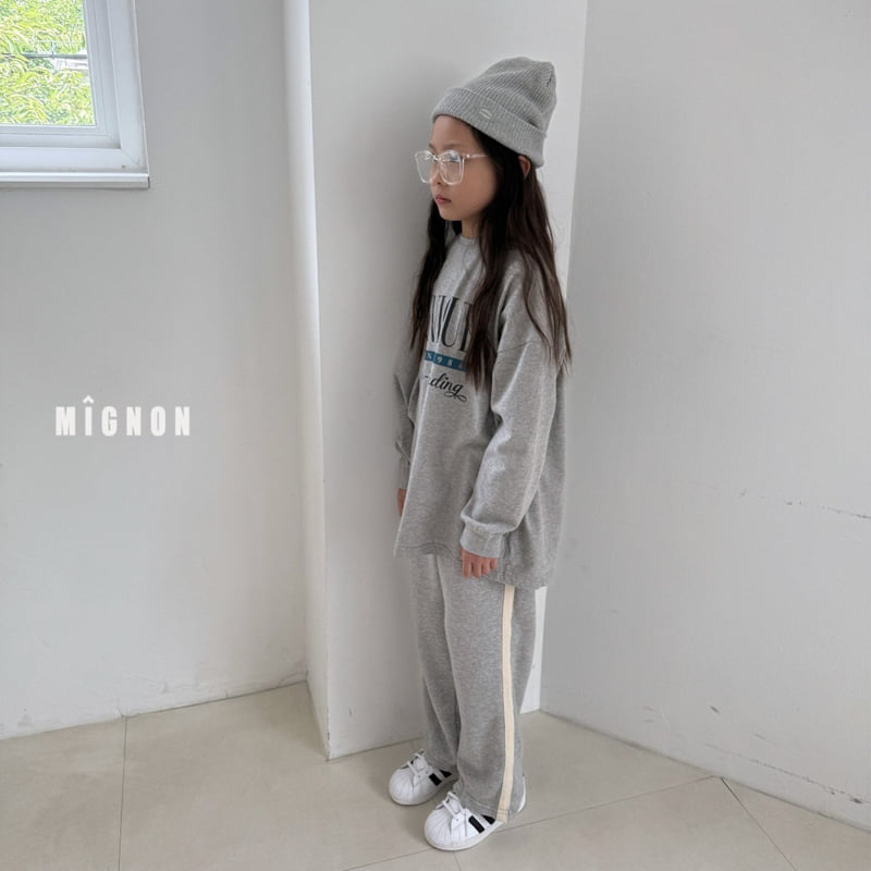 Mignon - Korean Children Fashion - #minifashionista - Line Jogger Pants - 6