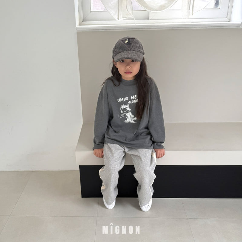 Mignon - Korean Children Fashion - #prettylittlegirls - Sketch Pigment Tee - 12