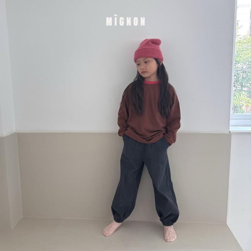 Mignon - Korean Children Fashion - #stylishchildhood - Autumn Stripe Tee - 6