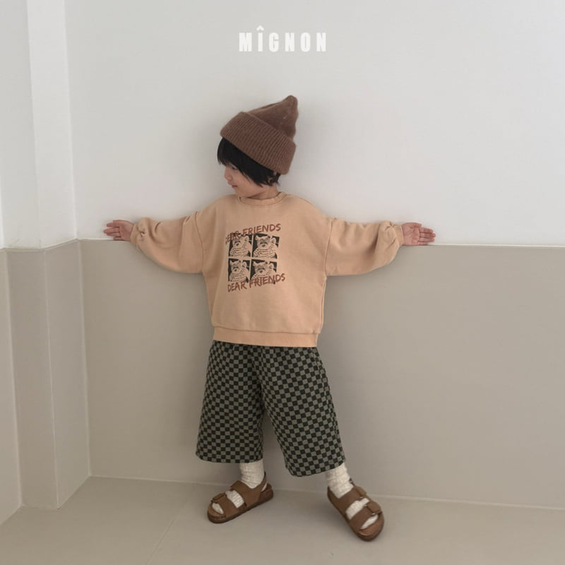 Mignon - Korean Children Fashion - #todddlerfashion - Bear Sweatshirt - 10