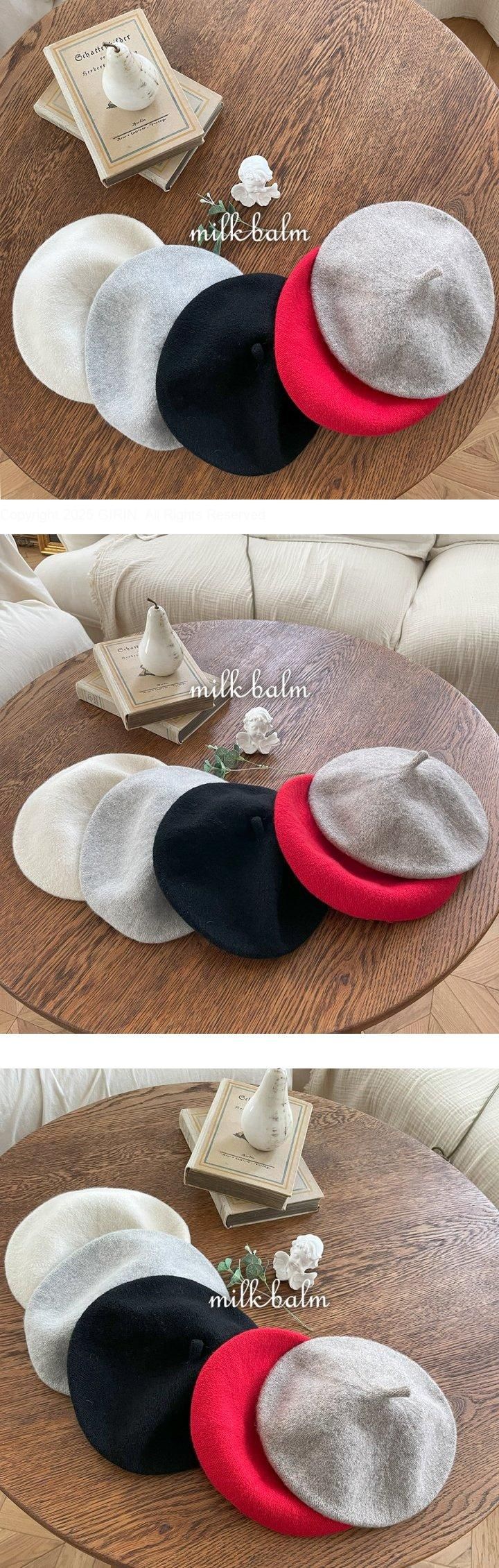 Milk Balm - Korean Baby Fashion - #babyboutique - Wool Beret
