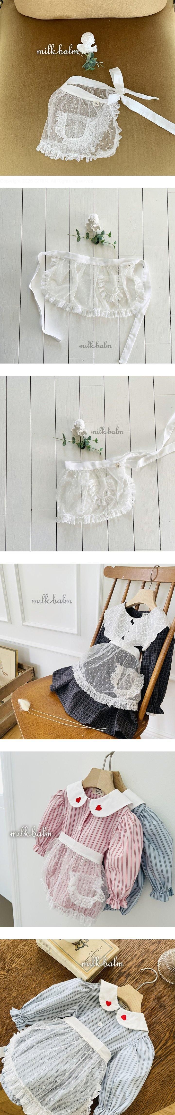 Milk Balm - Korean Baby Fashion - #babyboutiqueclothing - Milk Apron