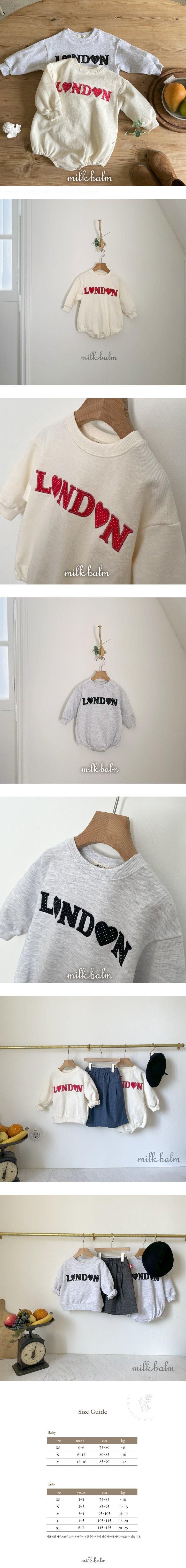 Milk Balm - Korean Baby Fashion - #babyoninstagram - London Suit