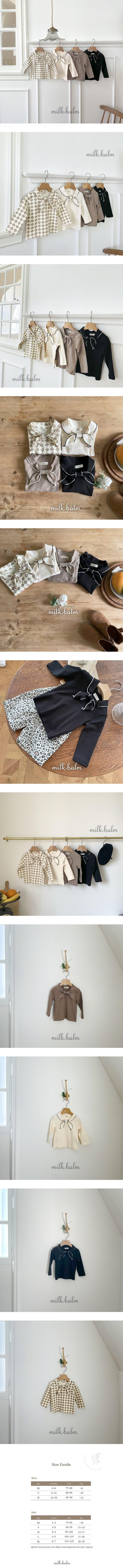 Milk Balm - Korean Baby Fashion - #babyoutfit - Milk Sailor Tee