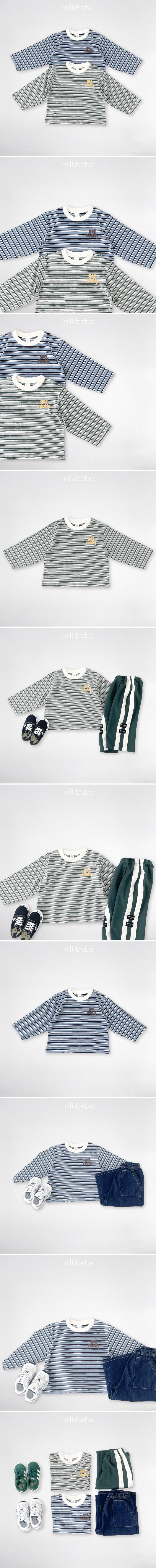 Milk Bebe - Korean Baby Fashion - #babygirlfashion - Real Tee - 2