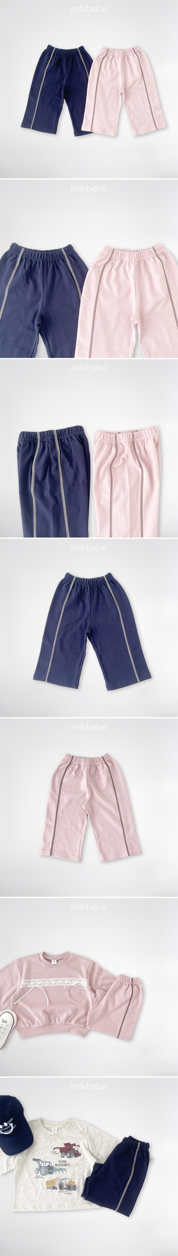Milk Bebe - Korean Baby Fashion - #babyootd - Ode Pants - 2