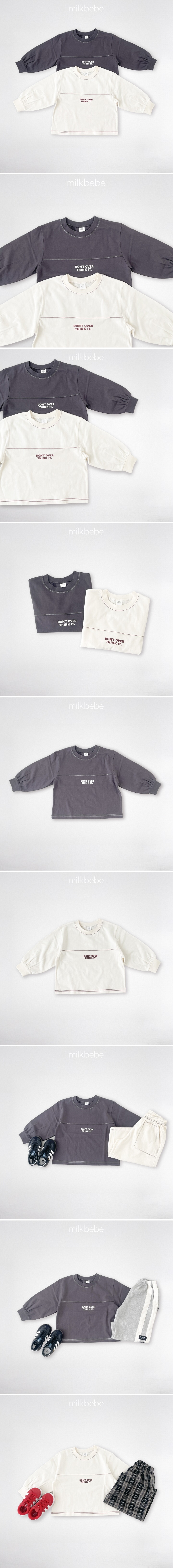 Milk Bebe - Korean Baby Fashion - #smilingbaby - Fuzzy Tee - 2