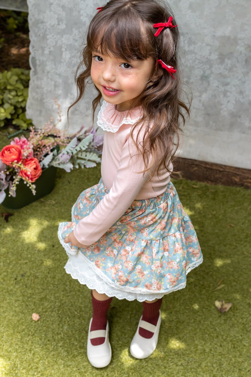 Milk Powder - Korean Children Fashion - #childofig - Peach Skirt - 5