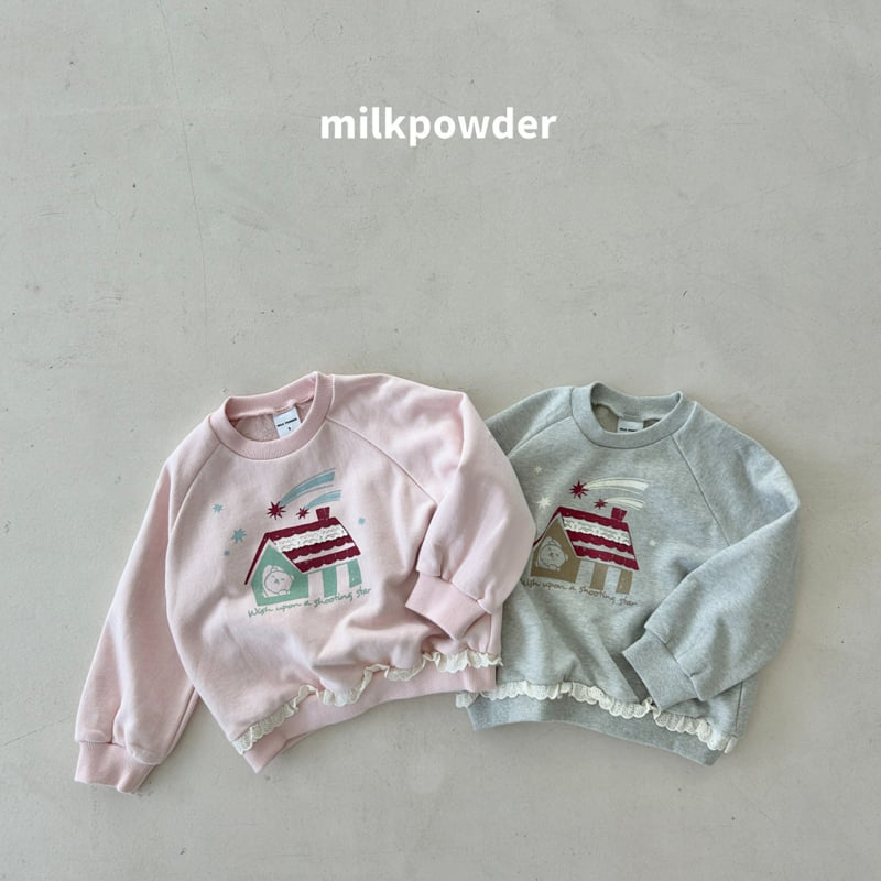 Milk Powder - Korean Children Fashion - #childofig - Shooting Star Sweatshirt