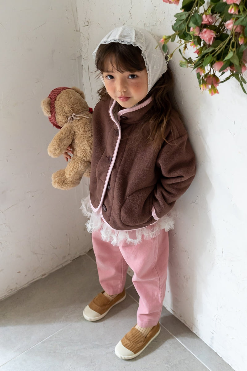 Milk Powder - Korean Children Fashion - #childofig - Cotton Candy Fleece Jacket - 4
