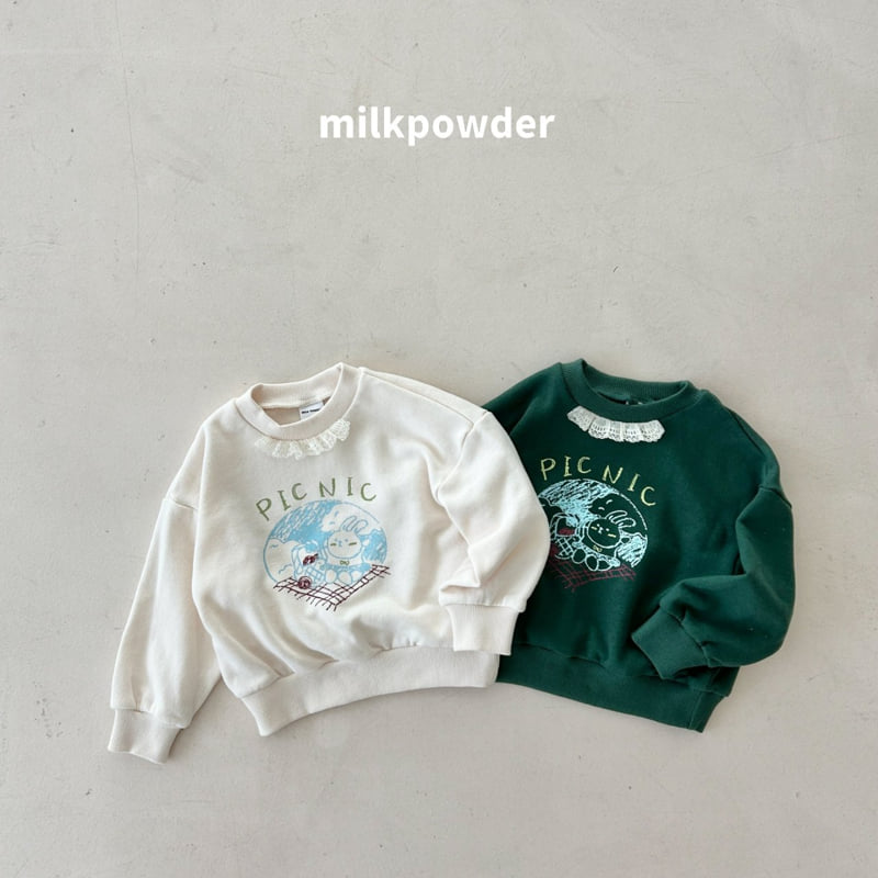 Milk Powder - Korean Children Fashion - #childrensboutique - Picnic Sweatshirt