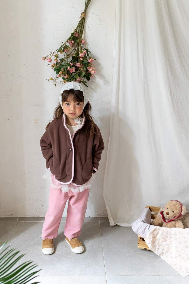 Milk Powder - Korean Children Fashion - #designkidswear - Cotton Candy Fleece Jacket - 5