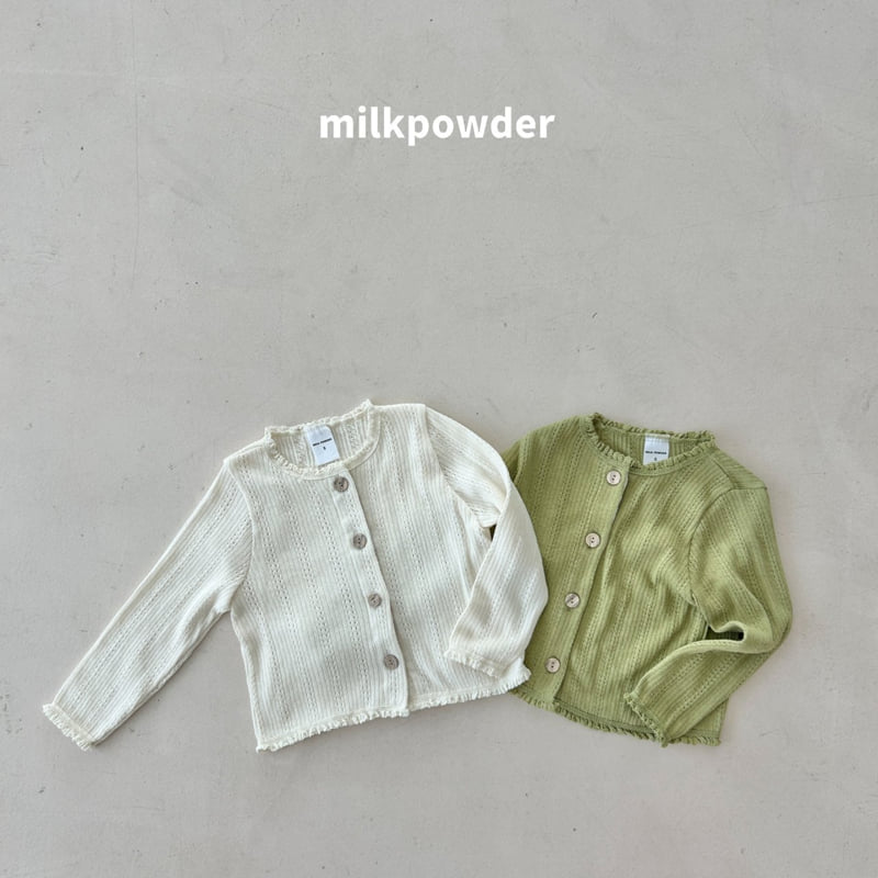 Milk Powder - Korean Children Fashion - #designkidswear - Monet Cardigan