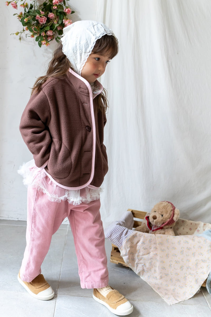 Milk Powder - Korean Children Fashion - #discoveringself - Cotton Candy Fleece Jacket - 6