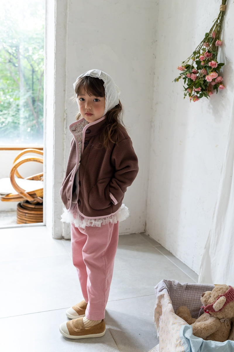 Milk Powder - Korean Children Fashion - #fashionkids - Cotton Candy Fleece Jacket - 7