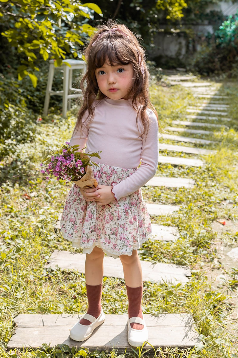 Milk Powder - Korean Children Fashion - #fashionkids - Peach Skirt - 10